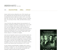 Tablet Screenshot of andrewhafitz.com